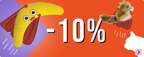 10% korting op kattenspeeltjes